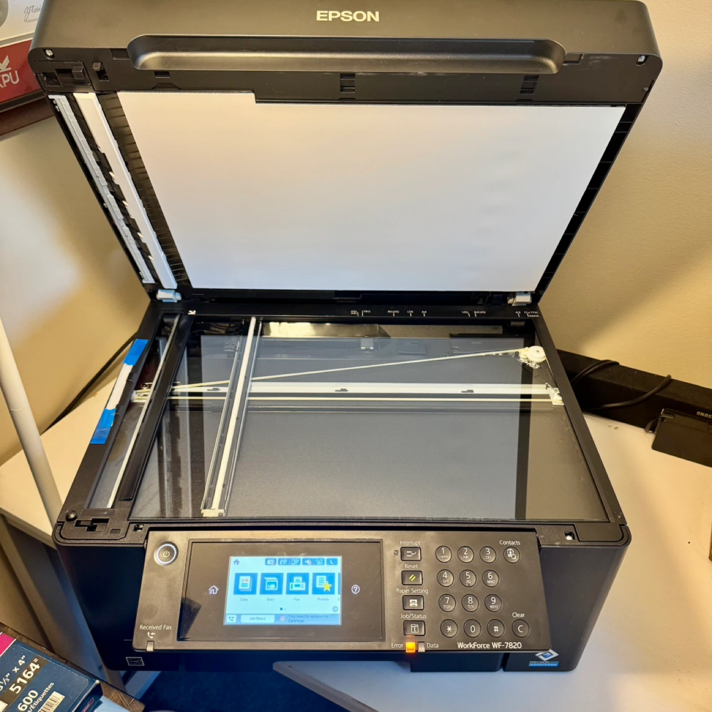 Epson WorkForce Pro WF-7820 Wireless Wide-format Printer - photo 5