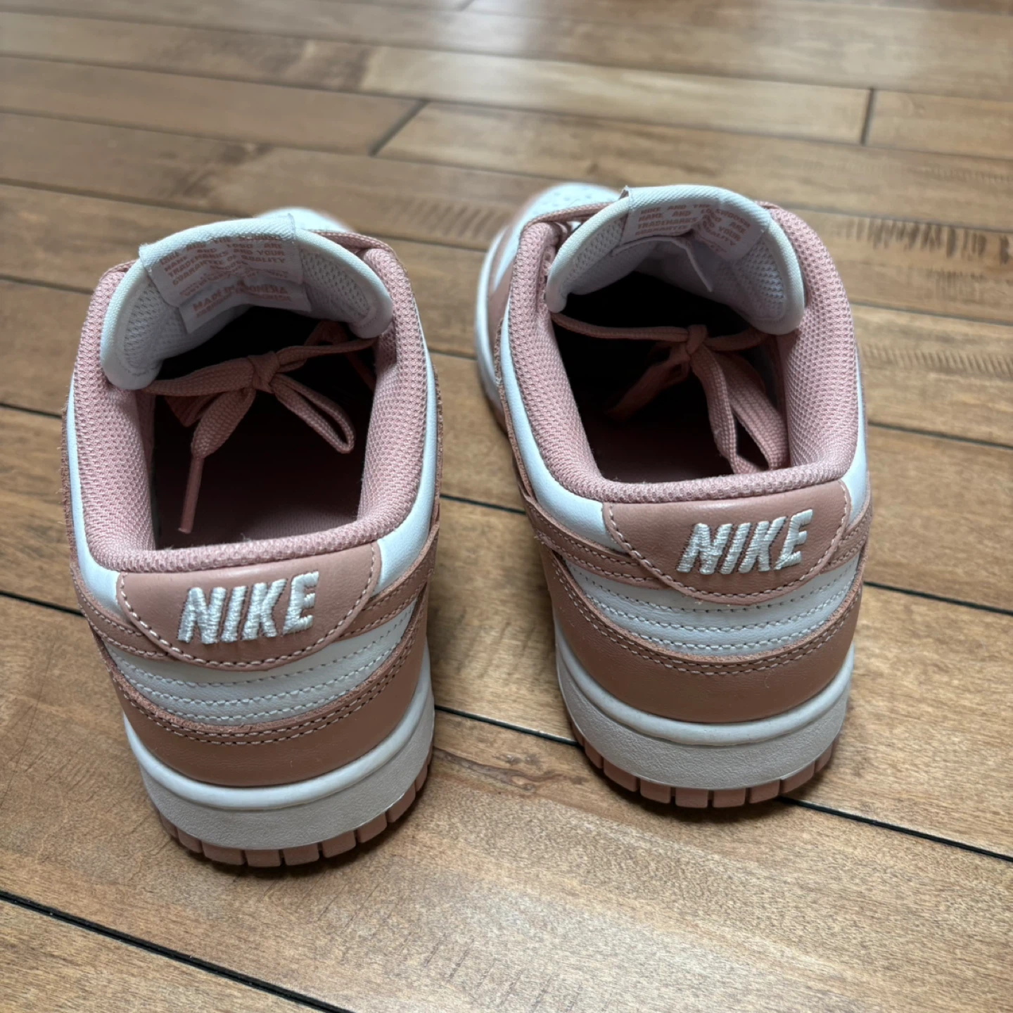 Nike Dunk Low Rose Whisper Sneakers - photo 4