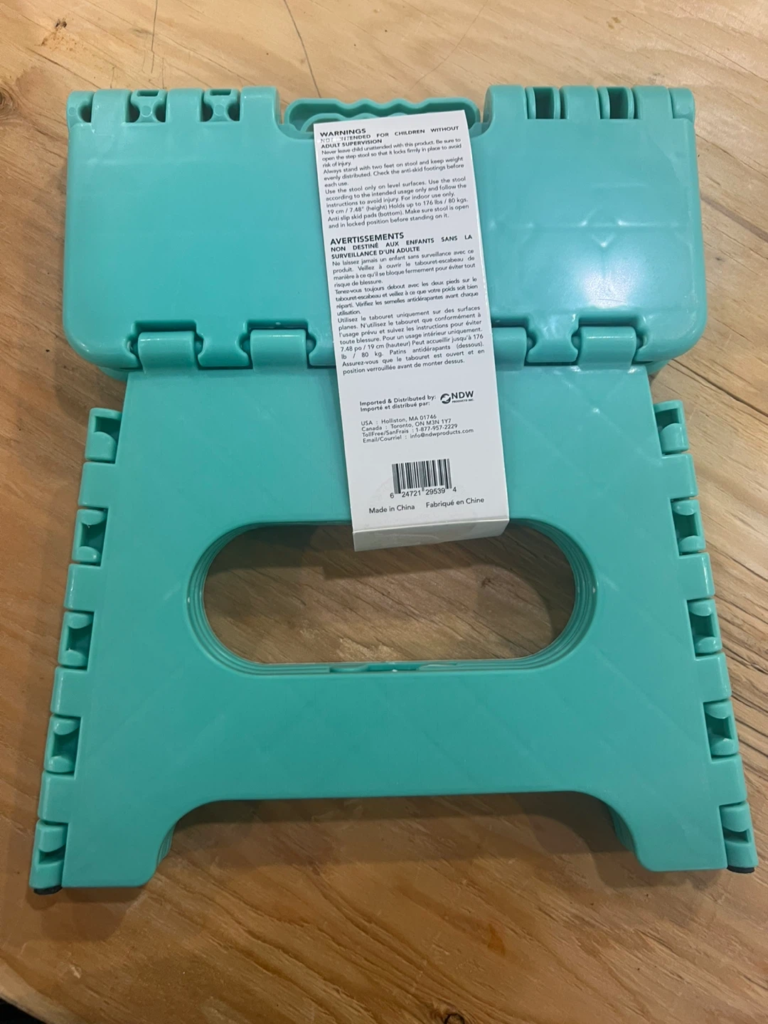 Babyworks Folding Step Stool - Turquoise - photo 2