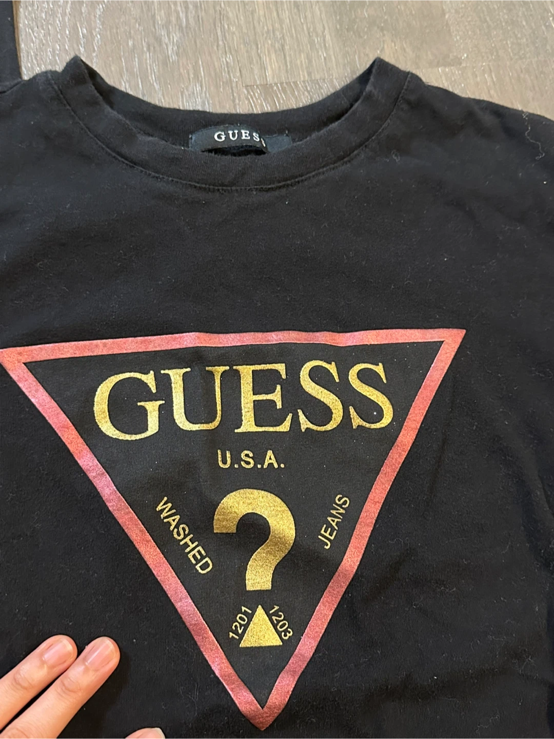 Guess Black T-Shirts (Short and Long) - photo 2