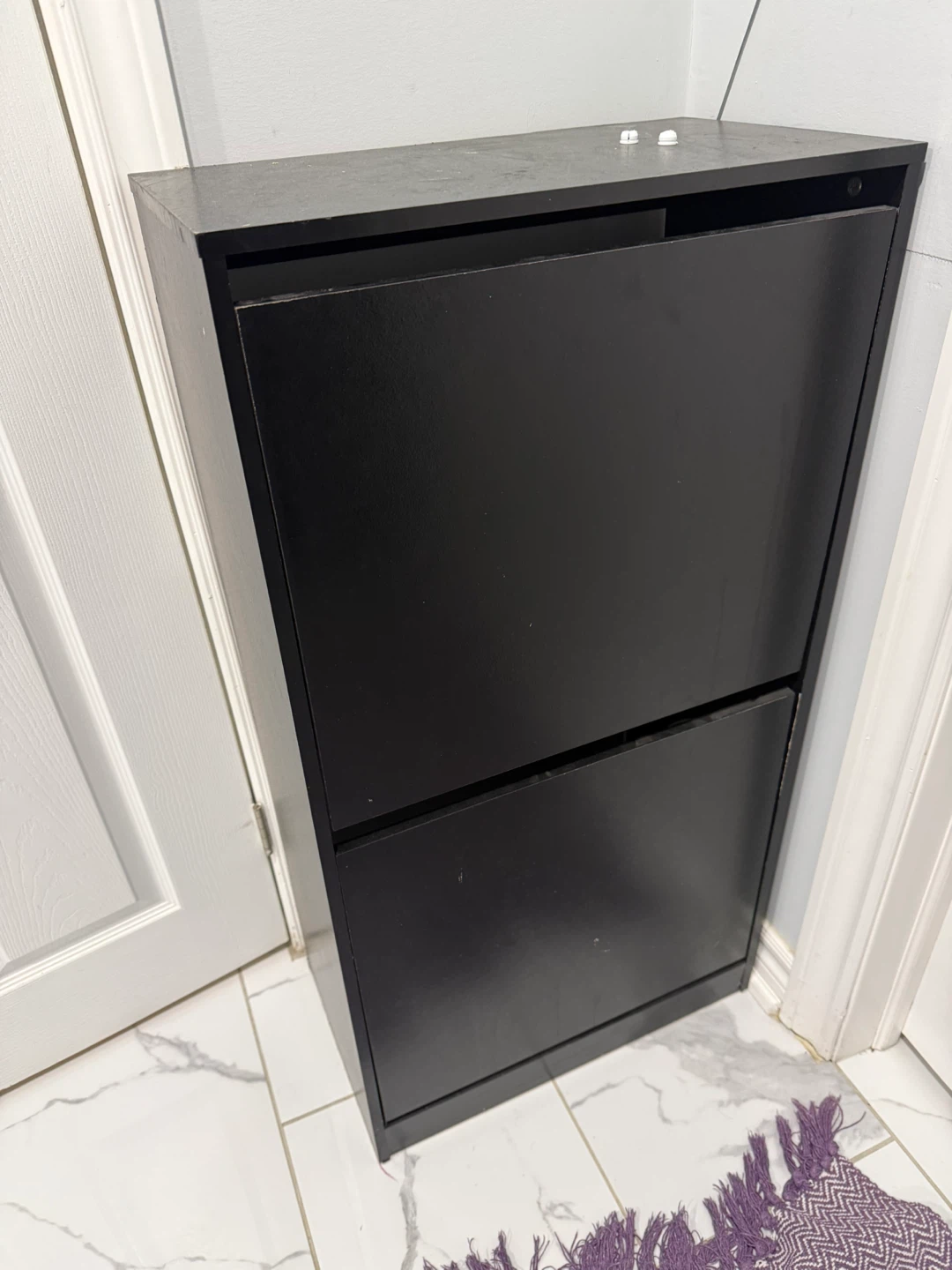Brown Shoe Cabinet - photo 2