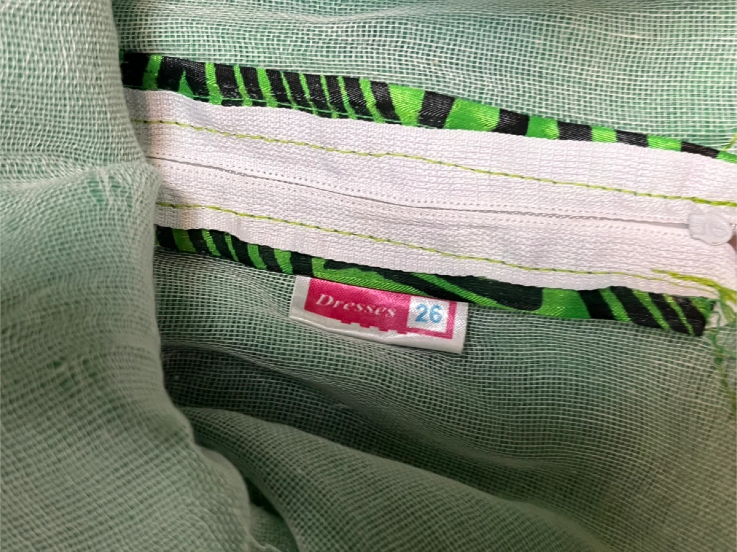 Girl’s Green & Black Dresses Size 10 - photo 3