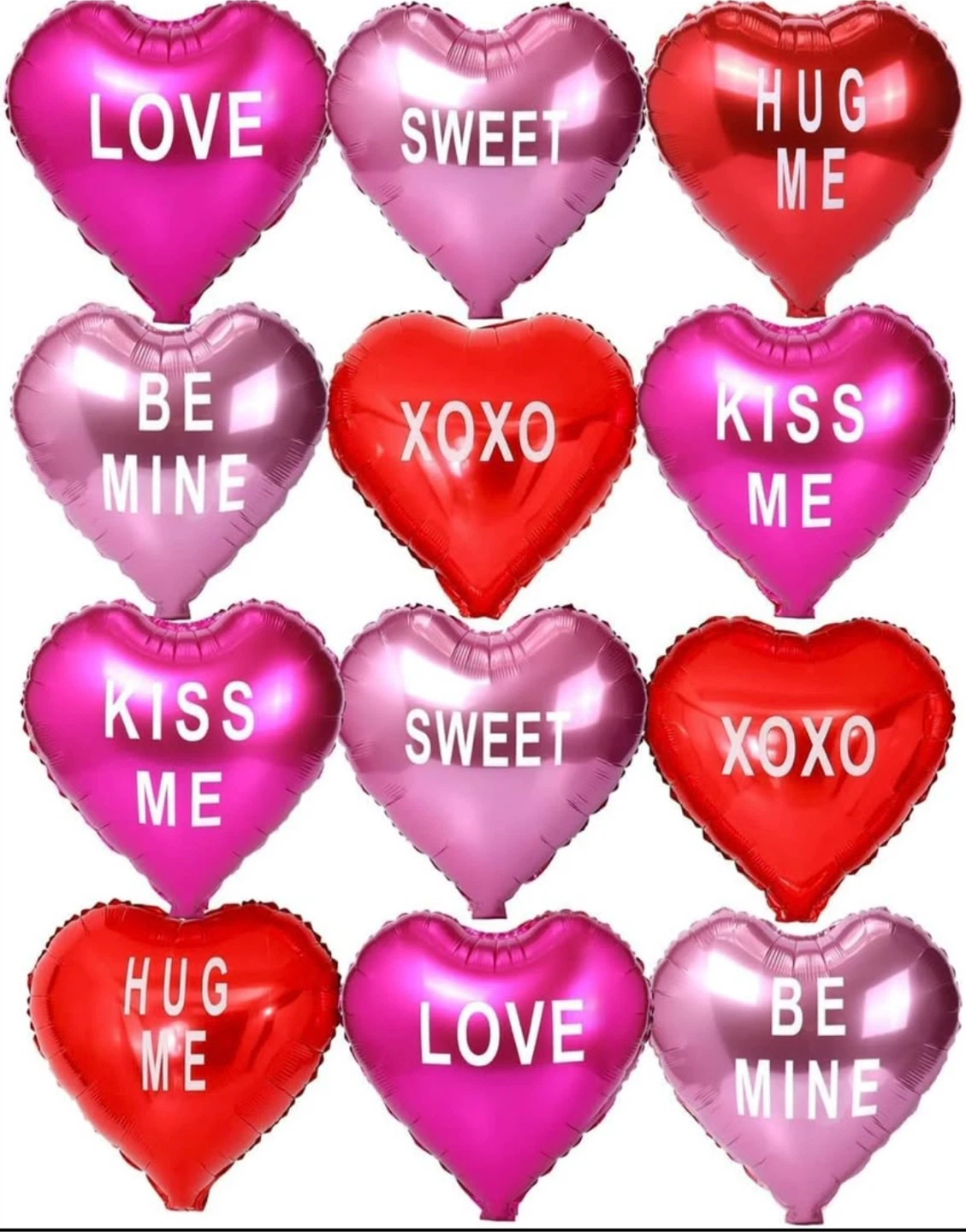 Valentine’s Day Heart Shaped Balloons