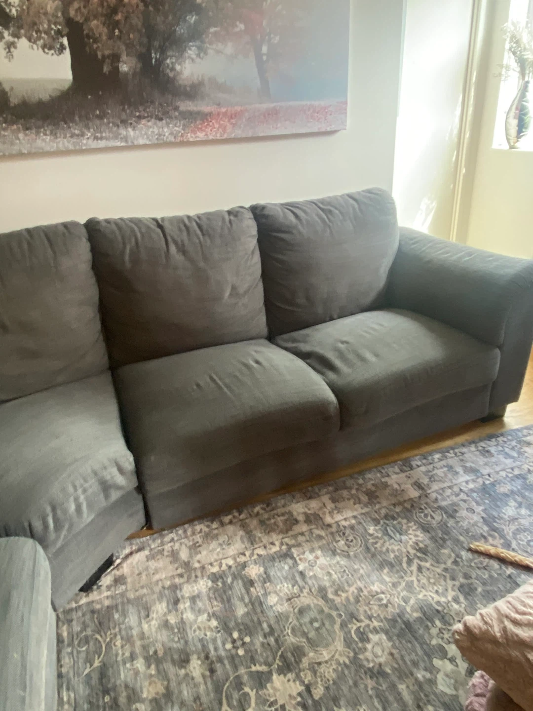 Grey Sectional Sofa- MUST GO TODAY - photo 2