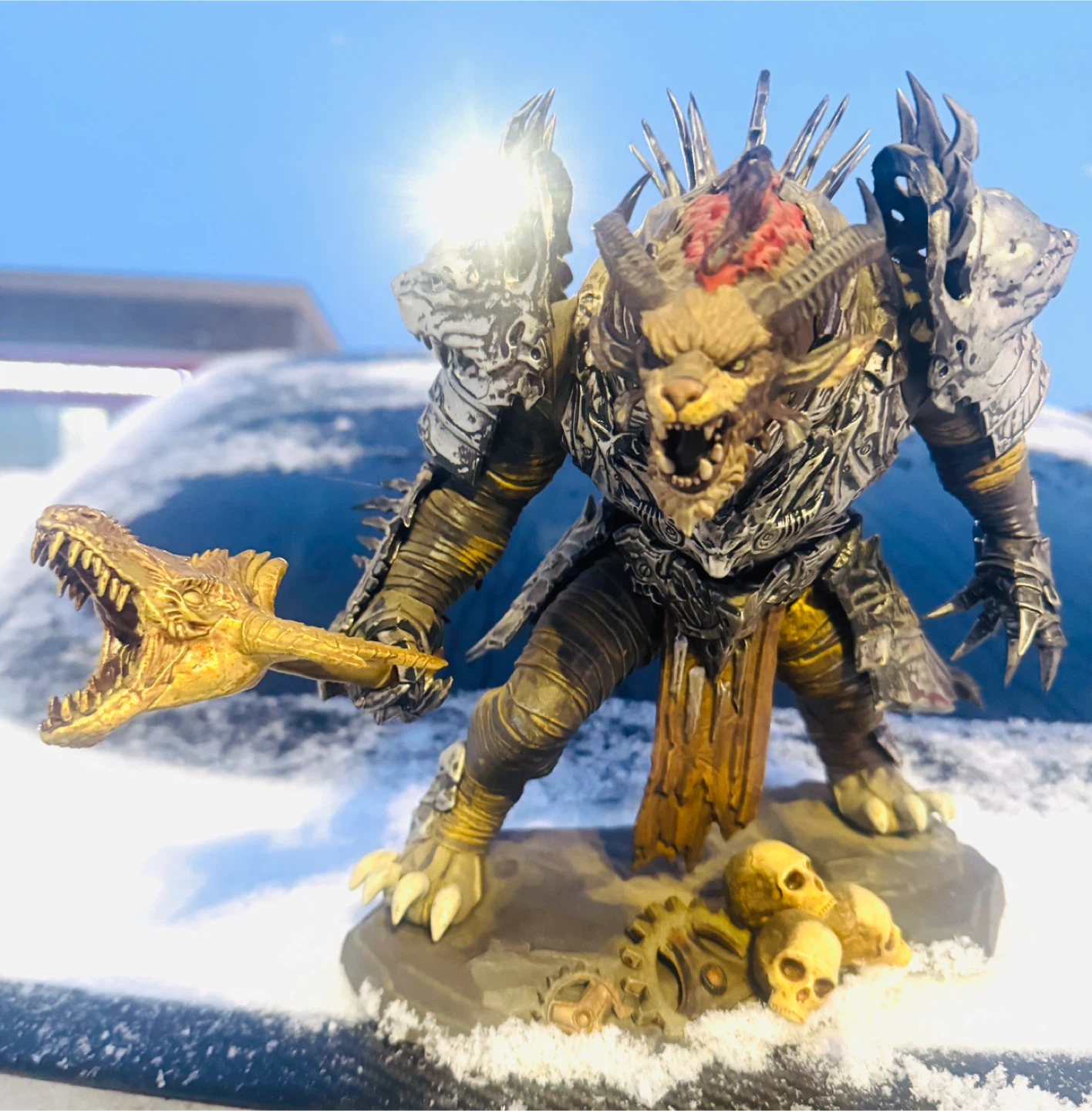 Guild Wars Rytlock Brimstone Collector's Edition Figure - photo 4