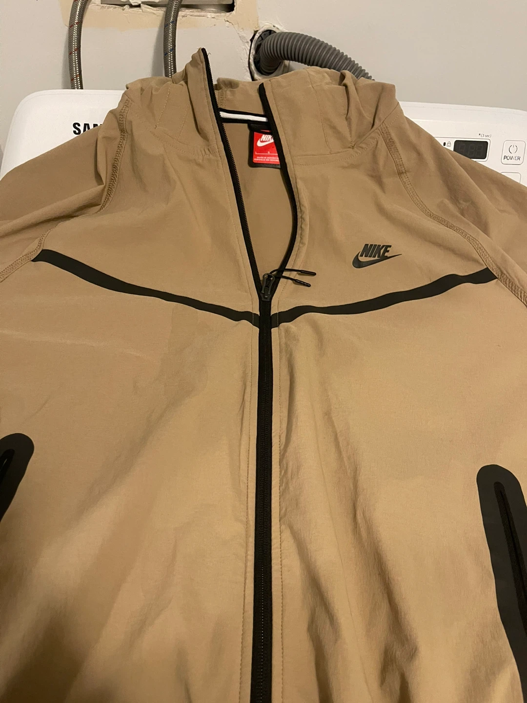 Nike Beige Jacket and Pants Set