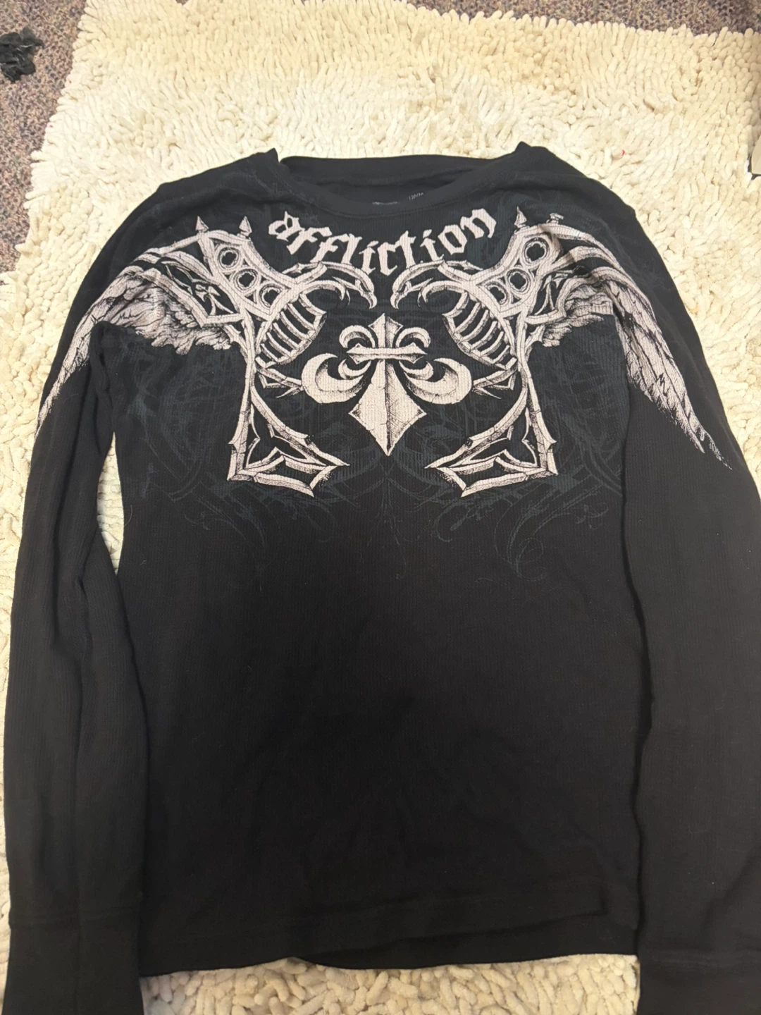 Affliction Black Long Sleeve Shirt