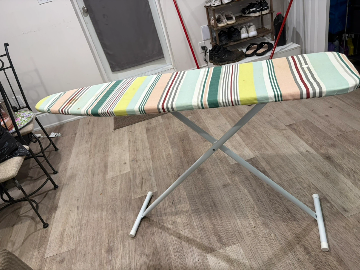 Striped Ironing Board