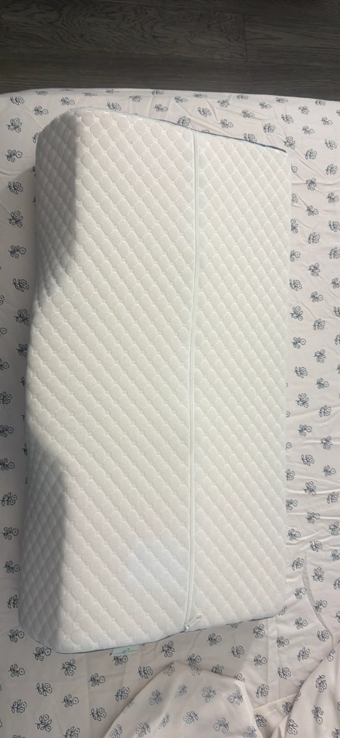 White ergonomic sleep Pillow - photo 2