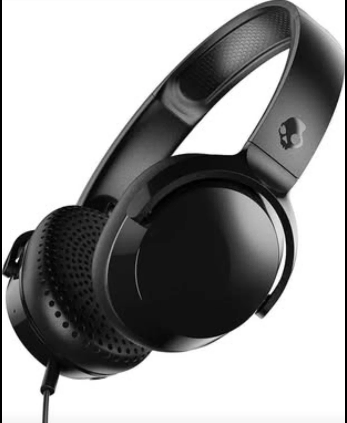 Skullcandy Riff Wired On-Ear Headphones - Black