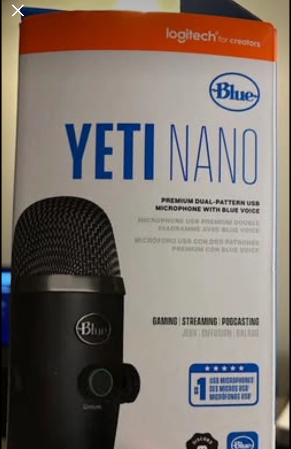 Yeti Nano Premium USB Microphone - Black - photo 2