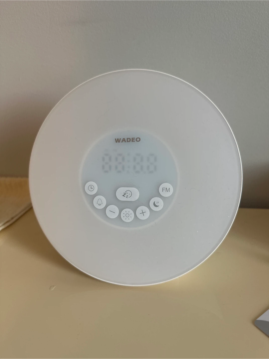 WADEO Wake Up Light Sunrise Alarm Clock