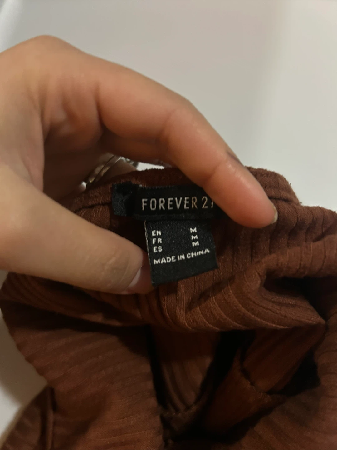 🏆 Forever 21 Brown Dress - Size M - photo 2
