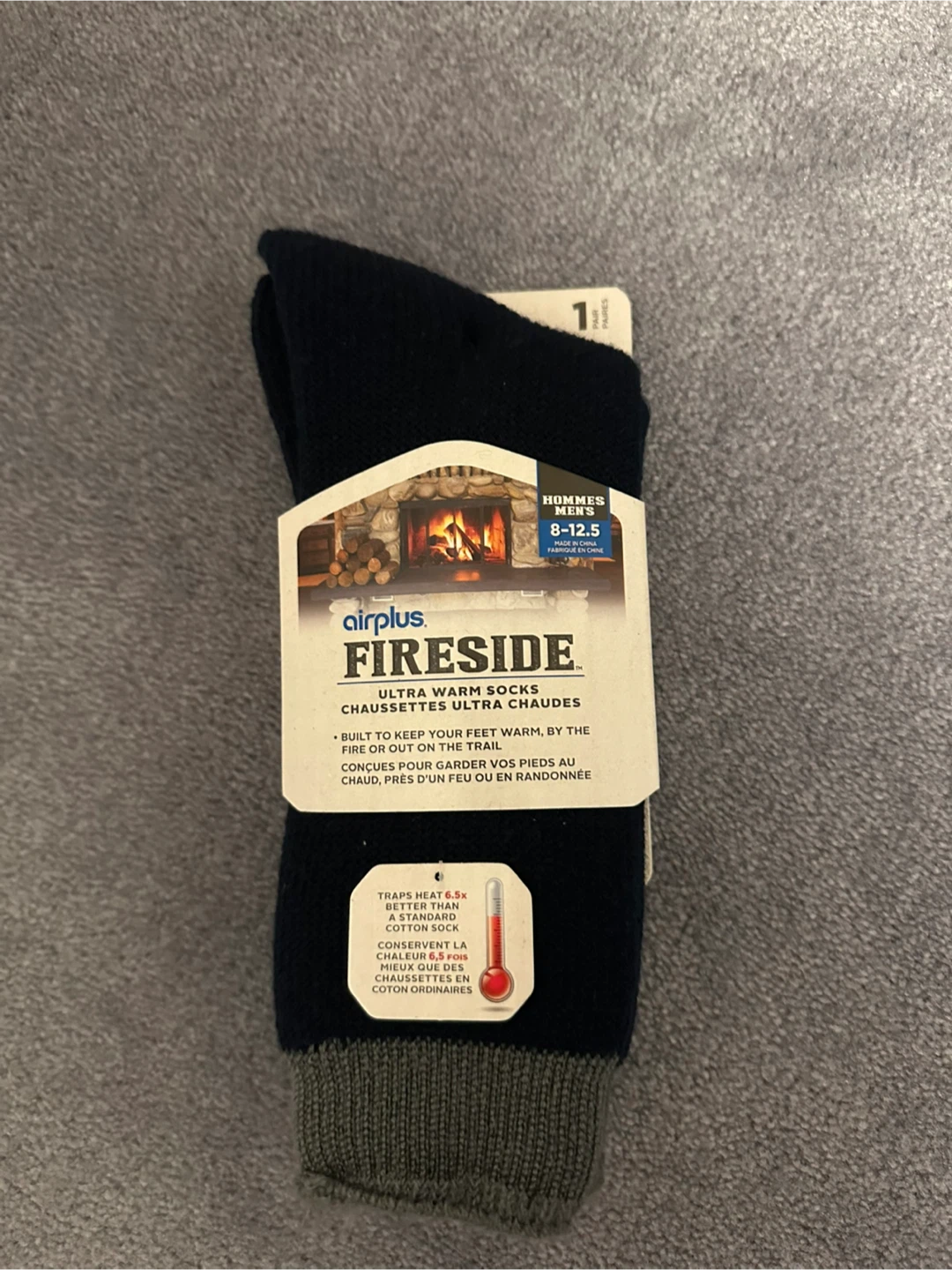 Airplus Fireside Ultra Warm Socks - New