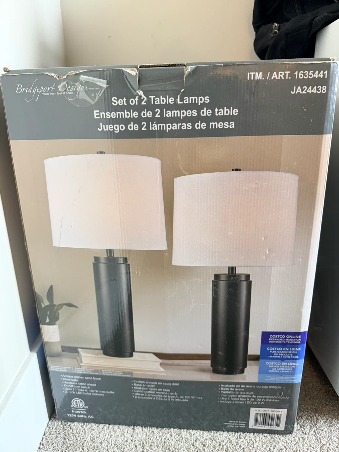 Bridgeport Designs Table Lamps (Set of 2)