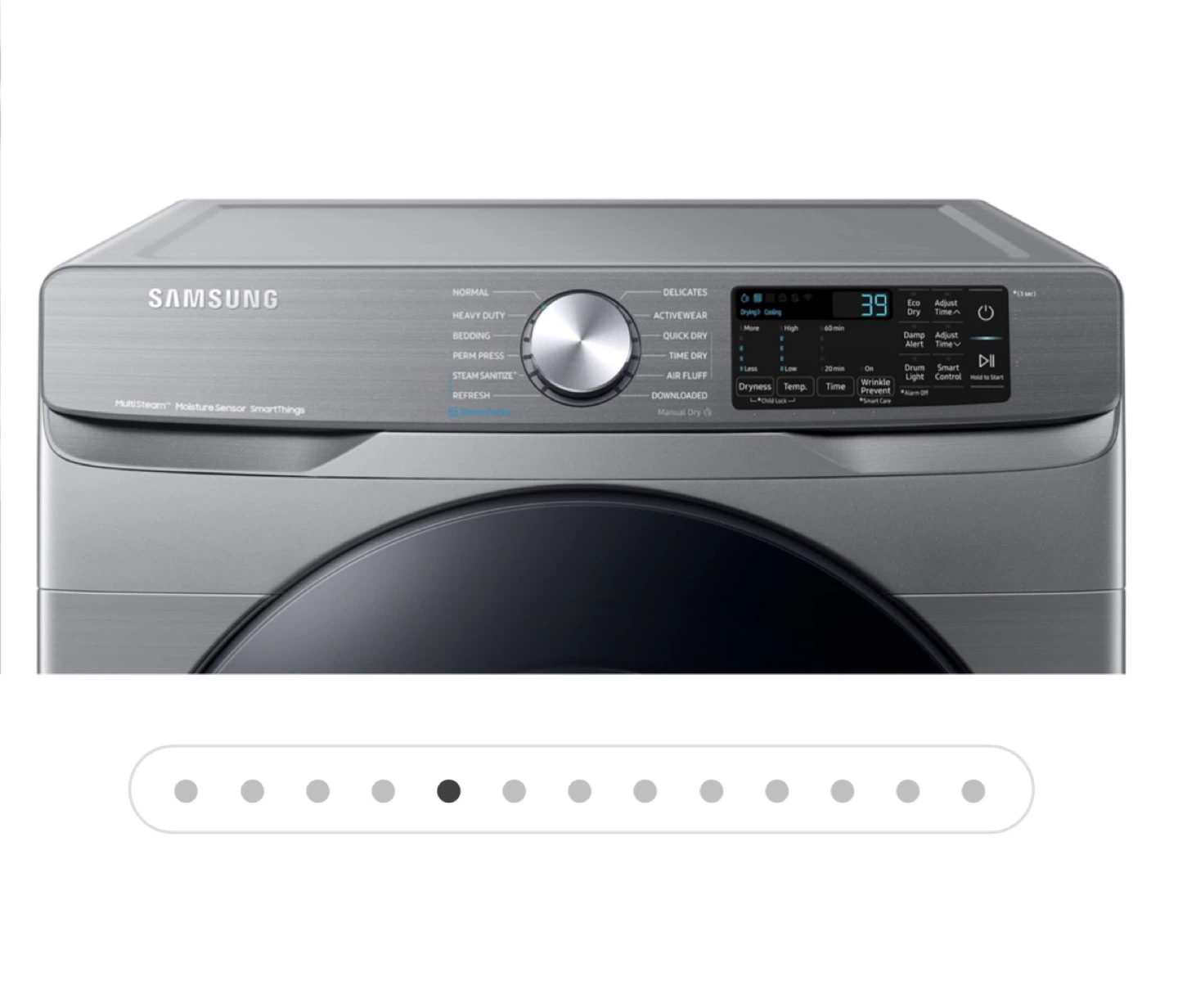 Samsung Front Load Electric Dryer 7.5 cu.ft. 220 volt - photo 3