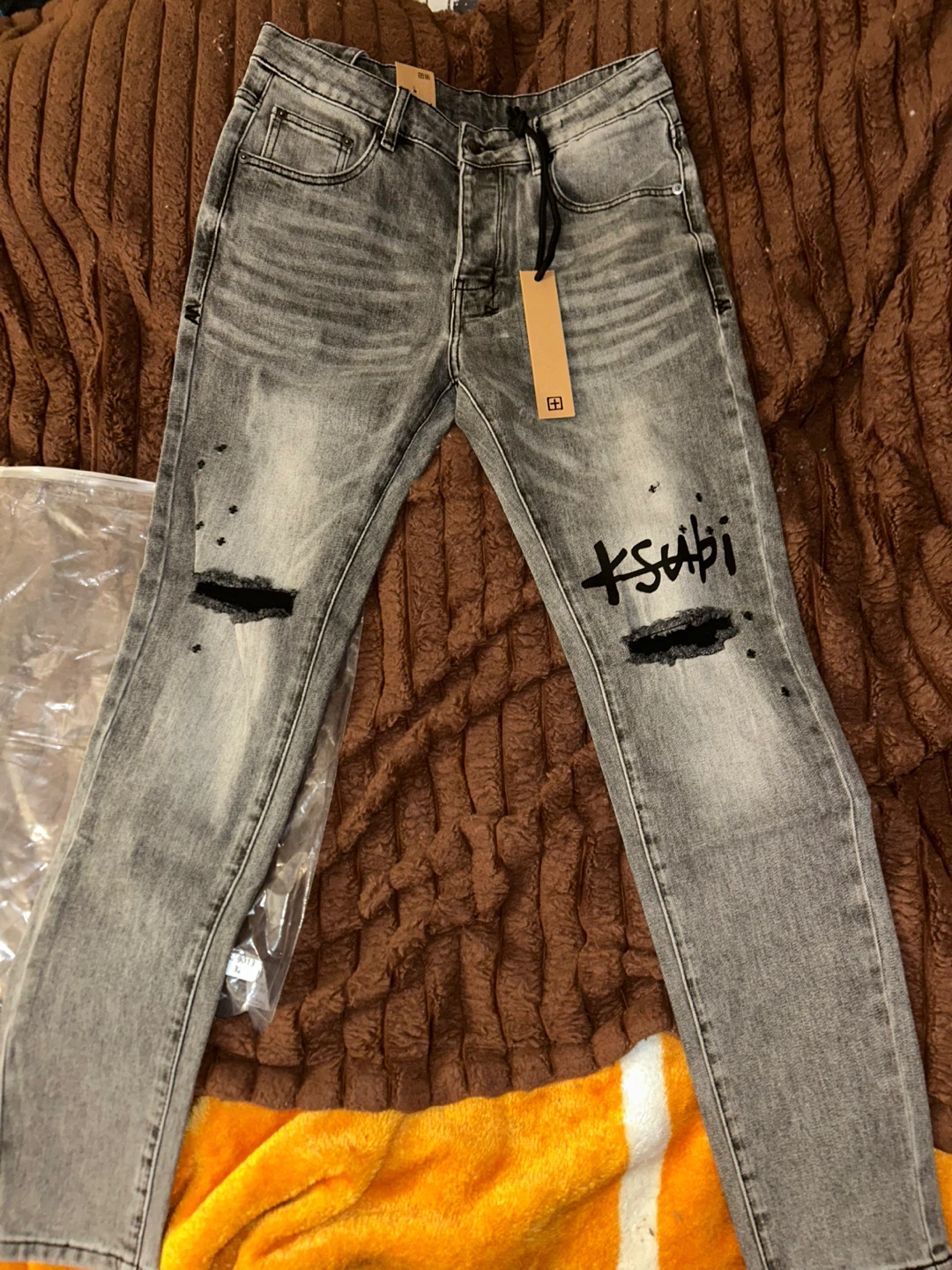 Ksubi Grey Denim Jeans - Size 34