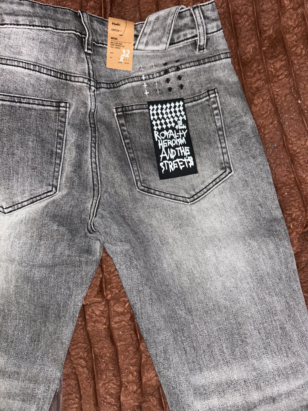 Ksubi Grey Denim Jeans - Size 34 - photo 4