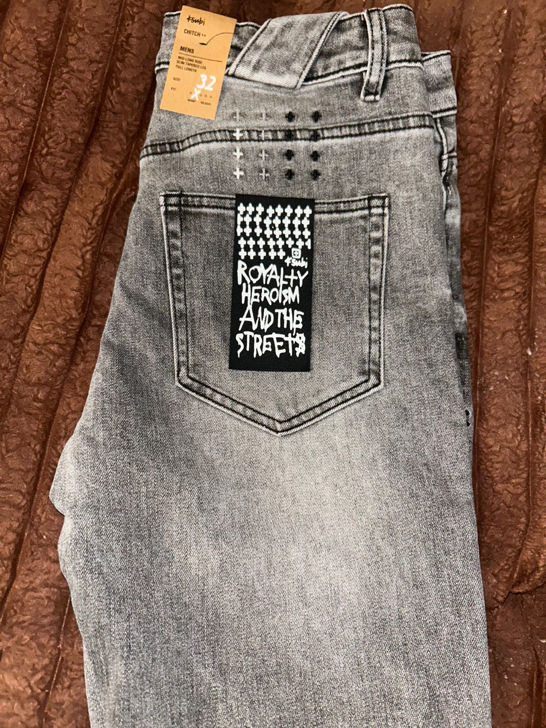 Ksubi Grey Denim Jeans - Size 34 - photo 3