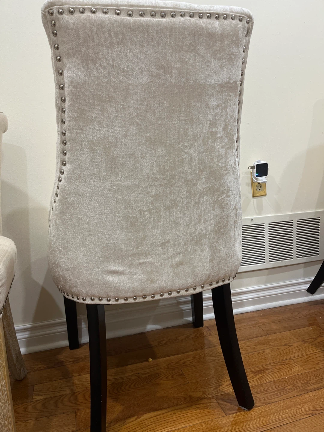 Upholstered Dining Chair with Nailhead Trim - photo 4