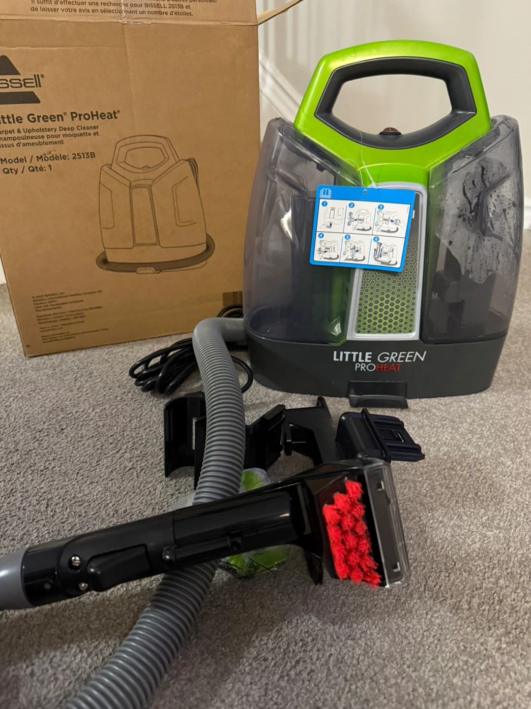 LIKE NEW Bissell Carpet Upholstery Deep Cleaner - photo 3