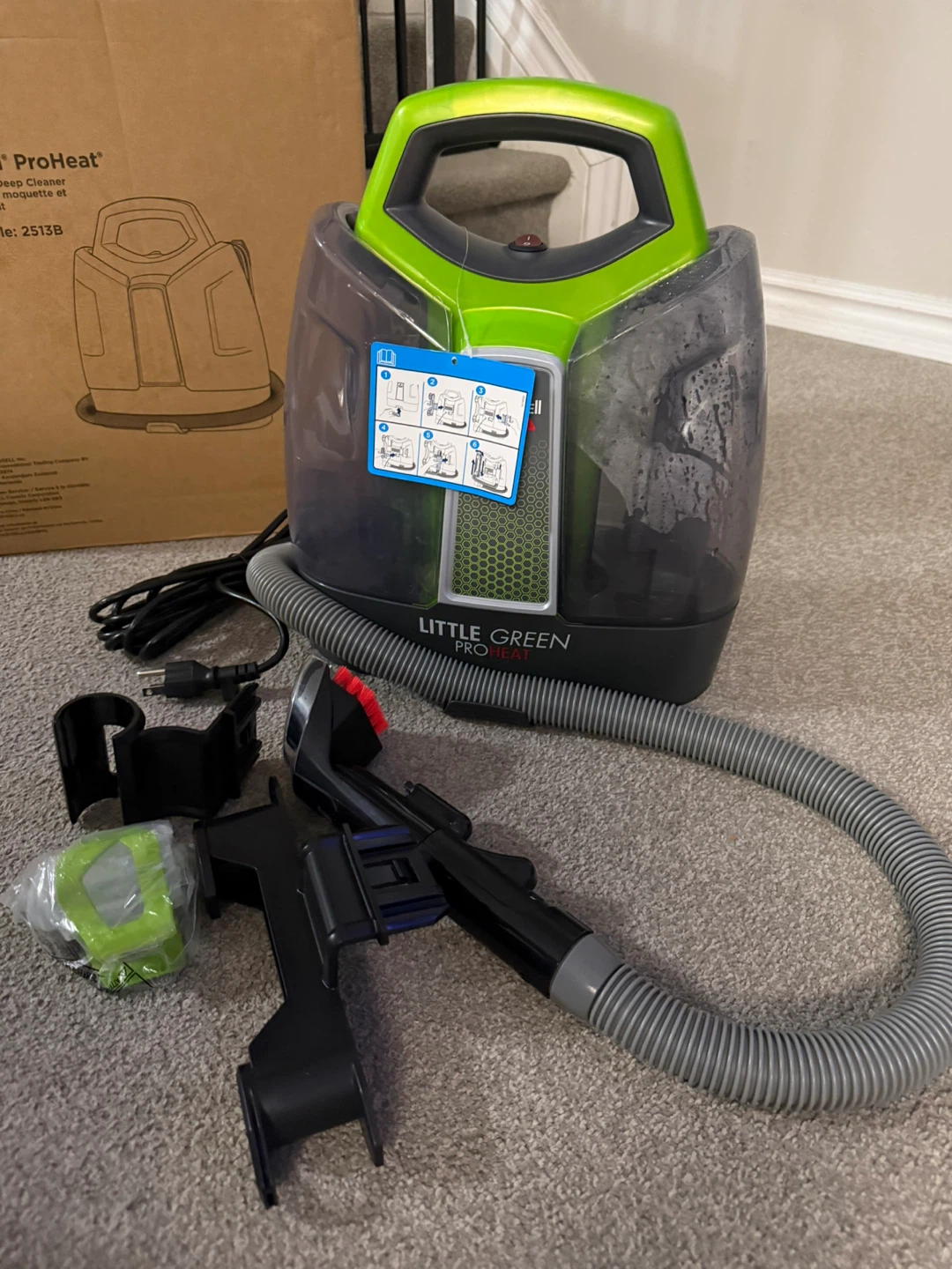 LIKE NEW Bissell Carpet Upholstery Deep Cleaner - photo 2
