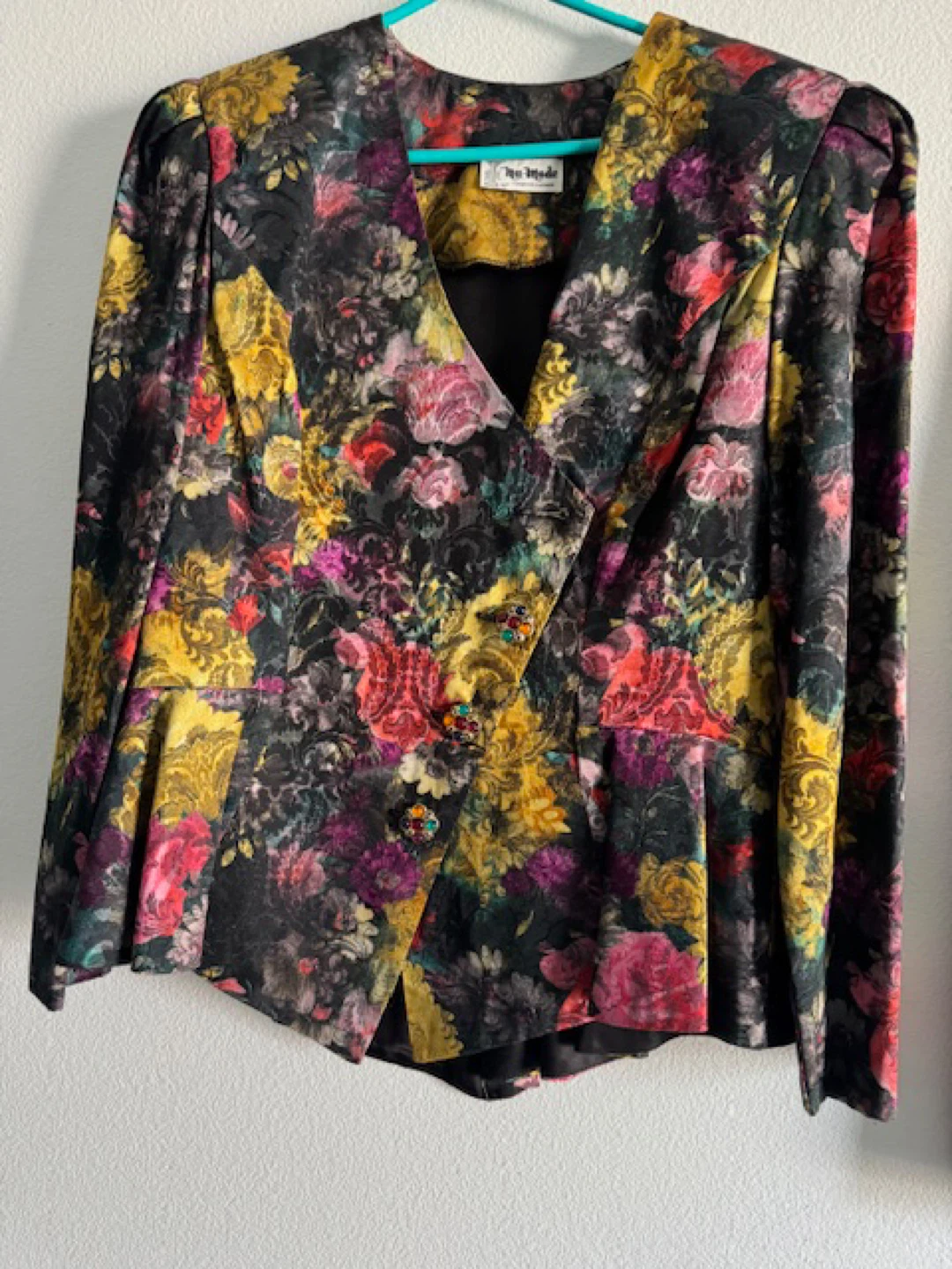 Nu-Mode Floral Blazer & Skirt Set - photo 4