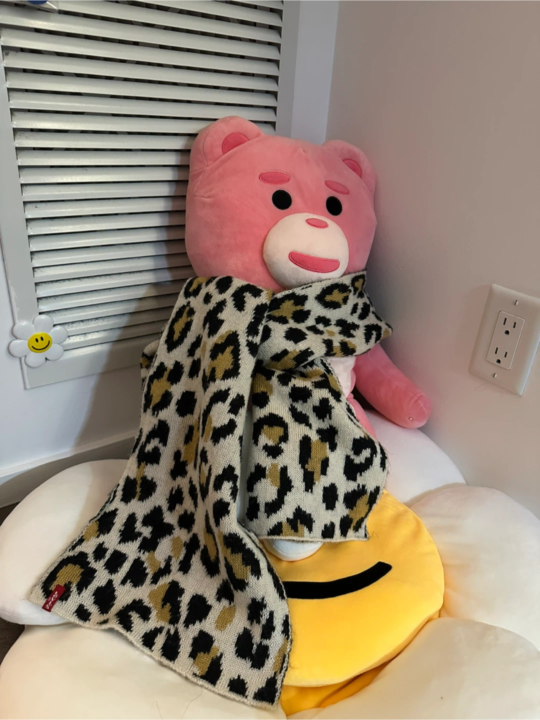 🐆Levi's Leopard Print Scarf