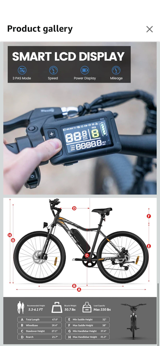 5th Wheel Discover Electric Bike - photo 4
