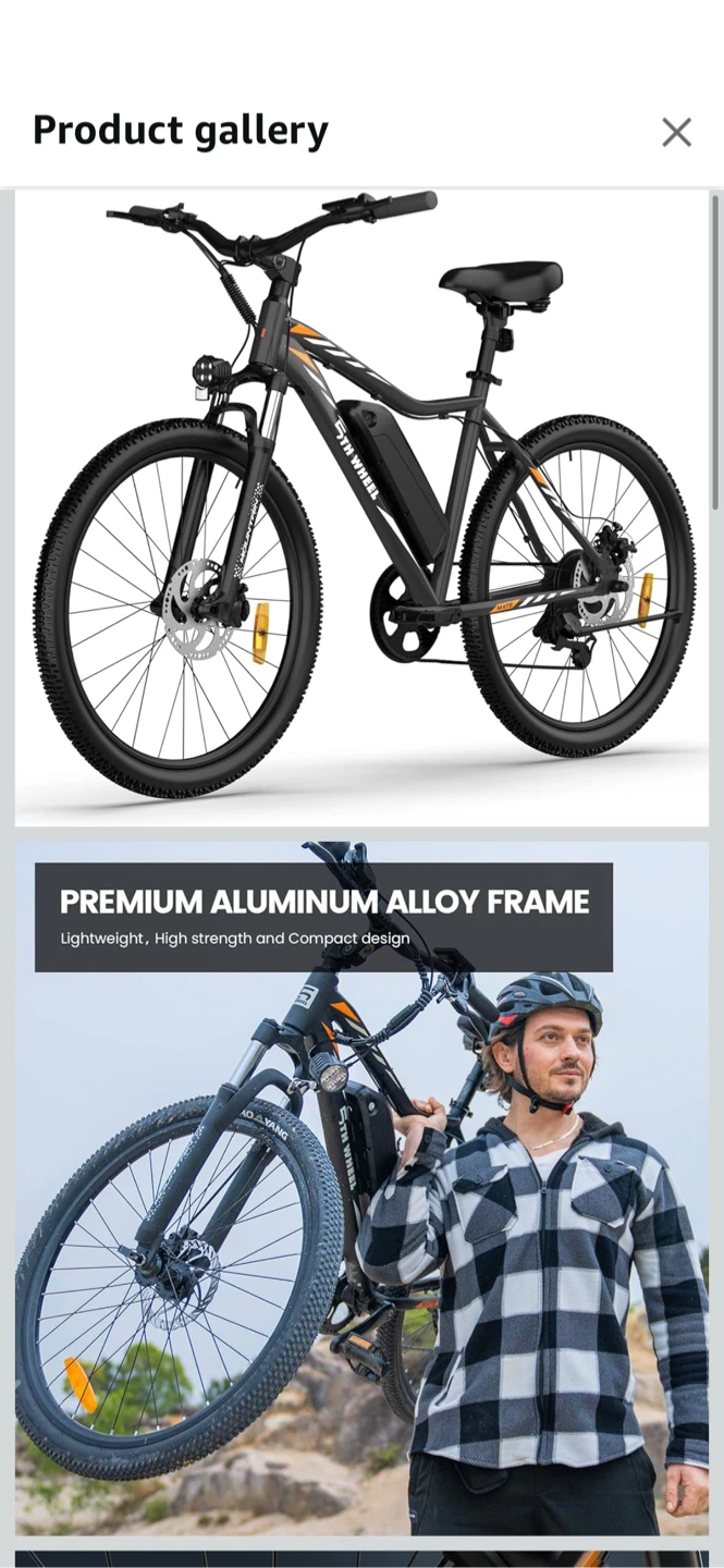 5th Wheel Discover Electric Bike - photo 5