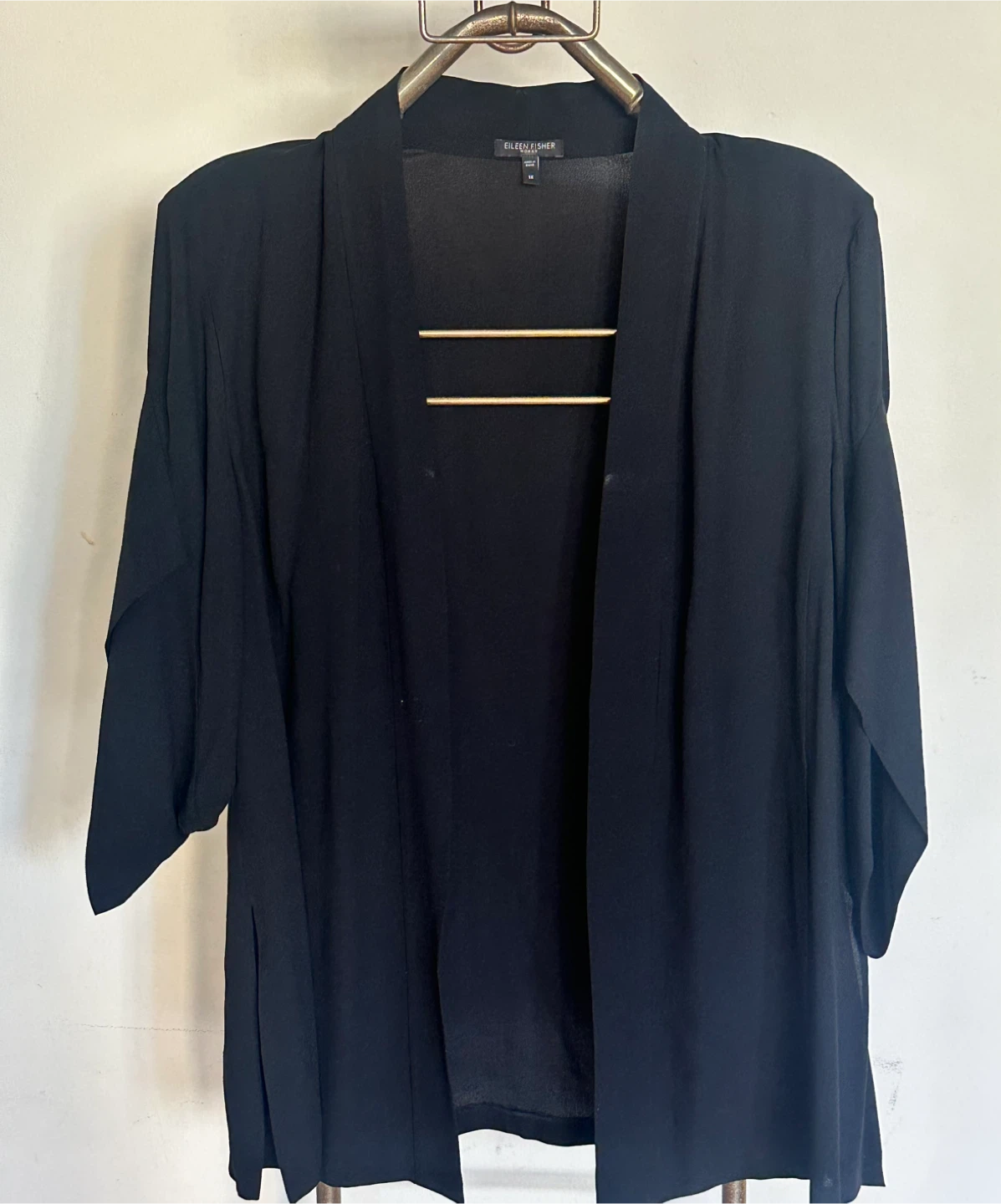 Eileen Fisher Kimono Jacket Size M - photo 3