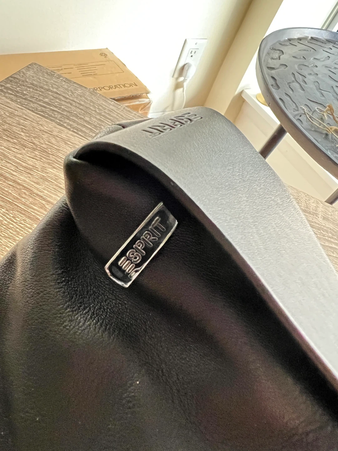 Esprit Black Leather Shoulder Bag - photo 3
