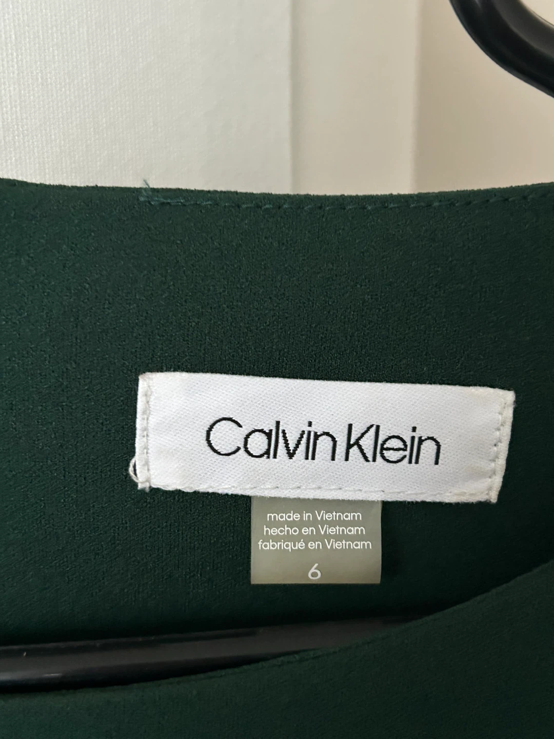 Calvin Klein Green Dress - Size 6 - photo 2