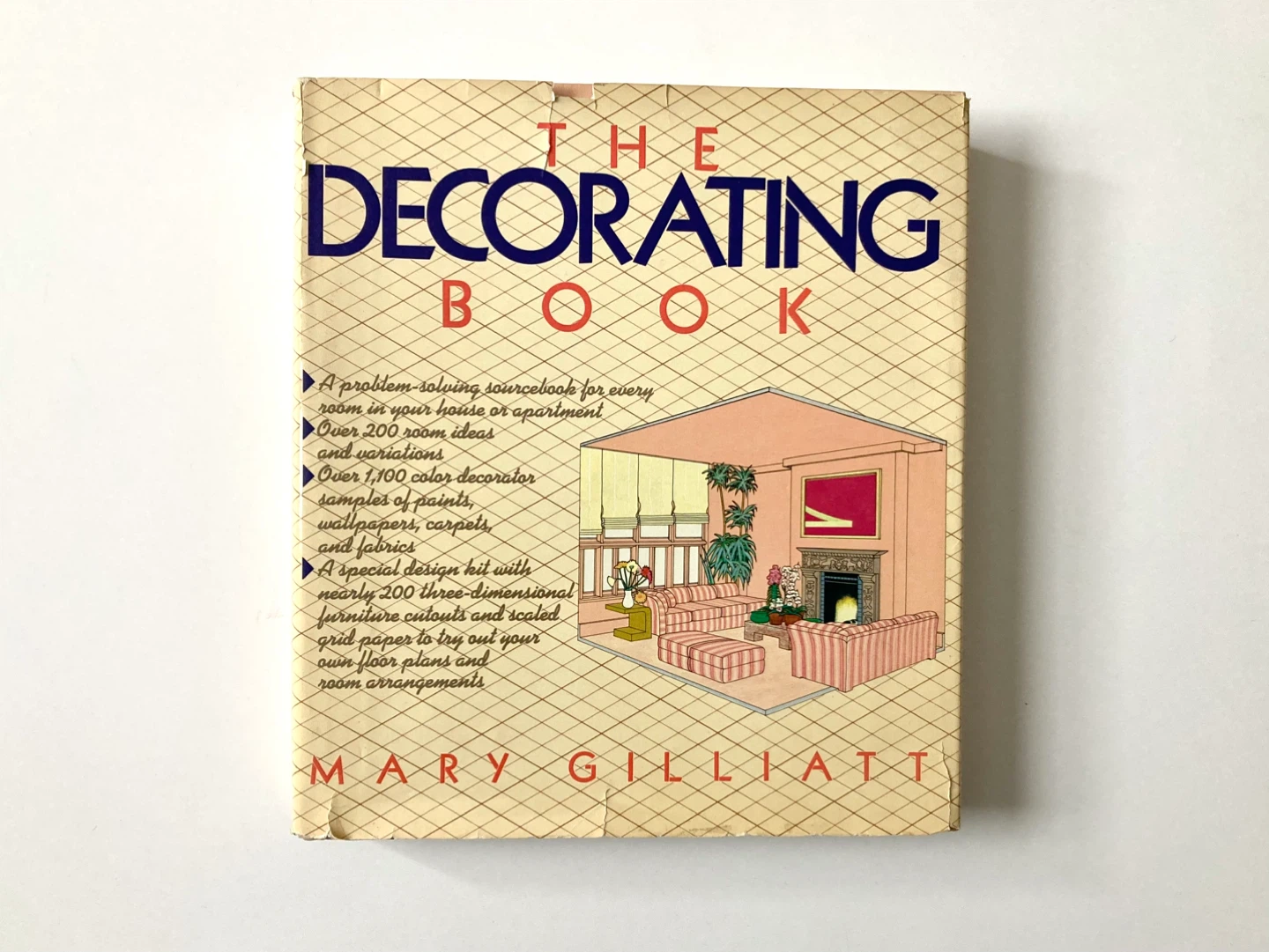 Vintage 1981 postmodern design decorating book