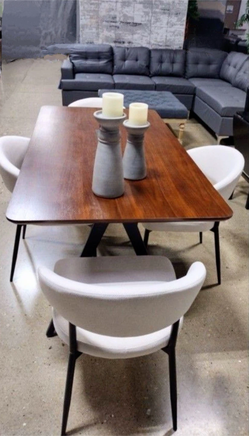 New Mid Century Modern Dining Set