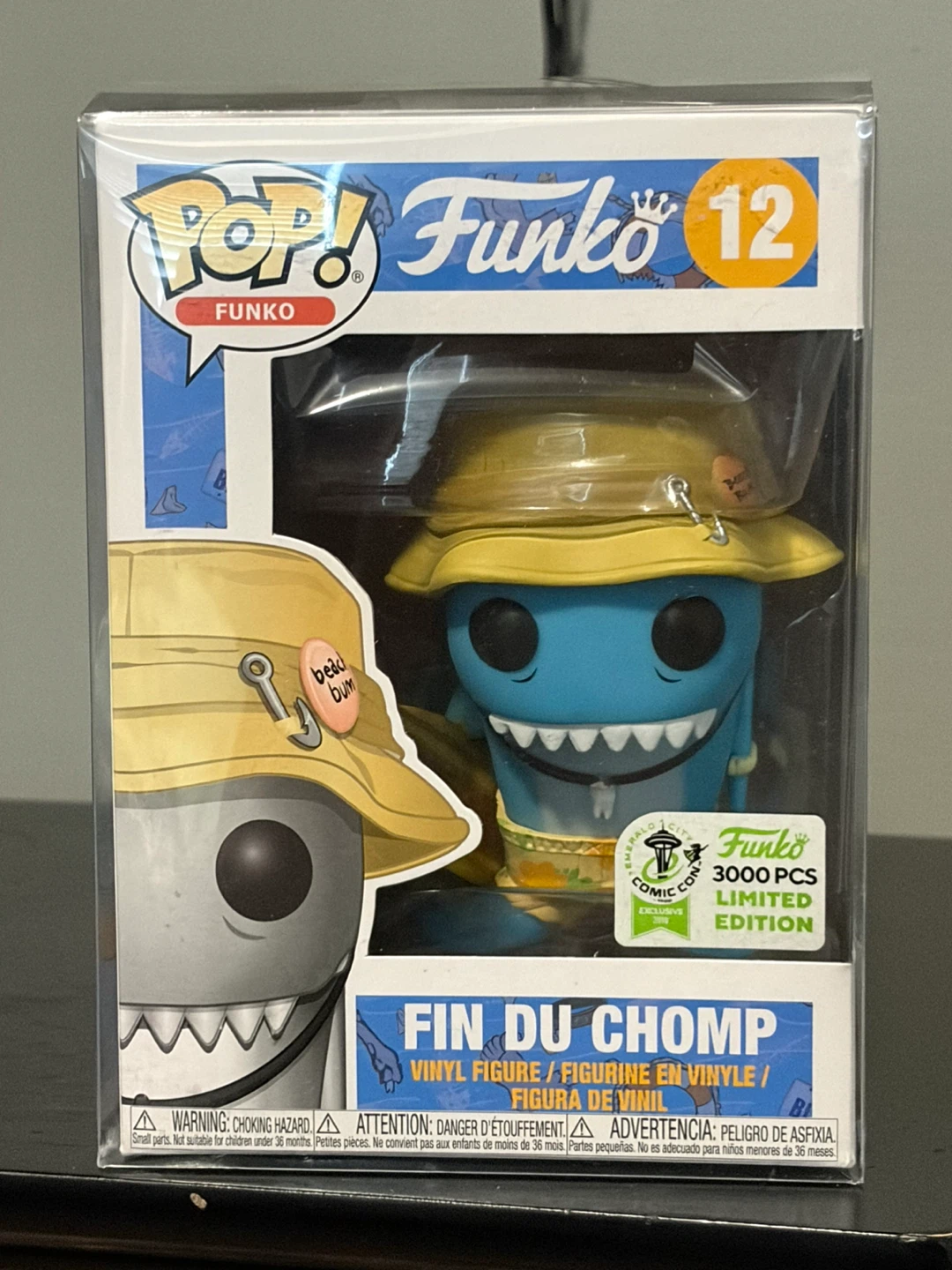 Funko Pop! Fin Du Chomp Vinyl Figure #12