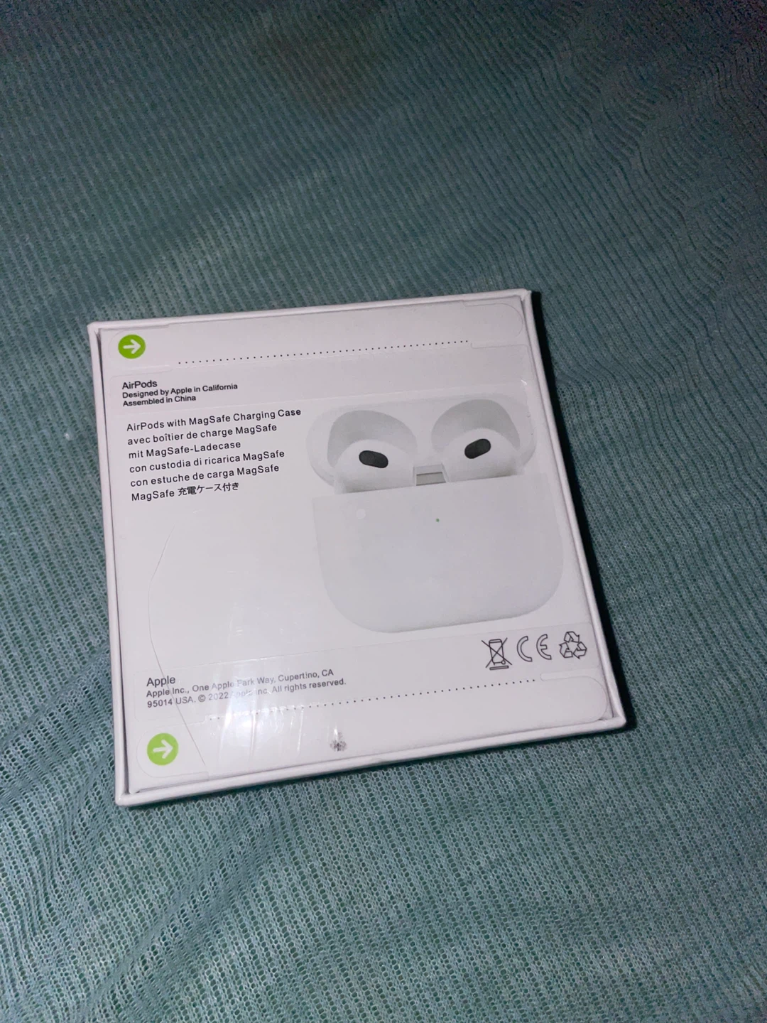 AirPods I’m 14 my mom said I could sell it