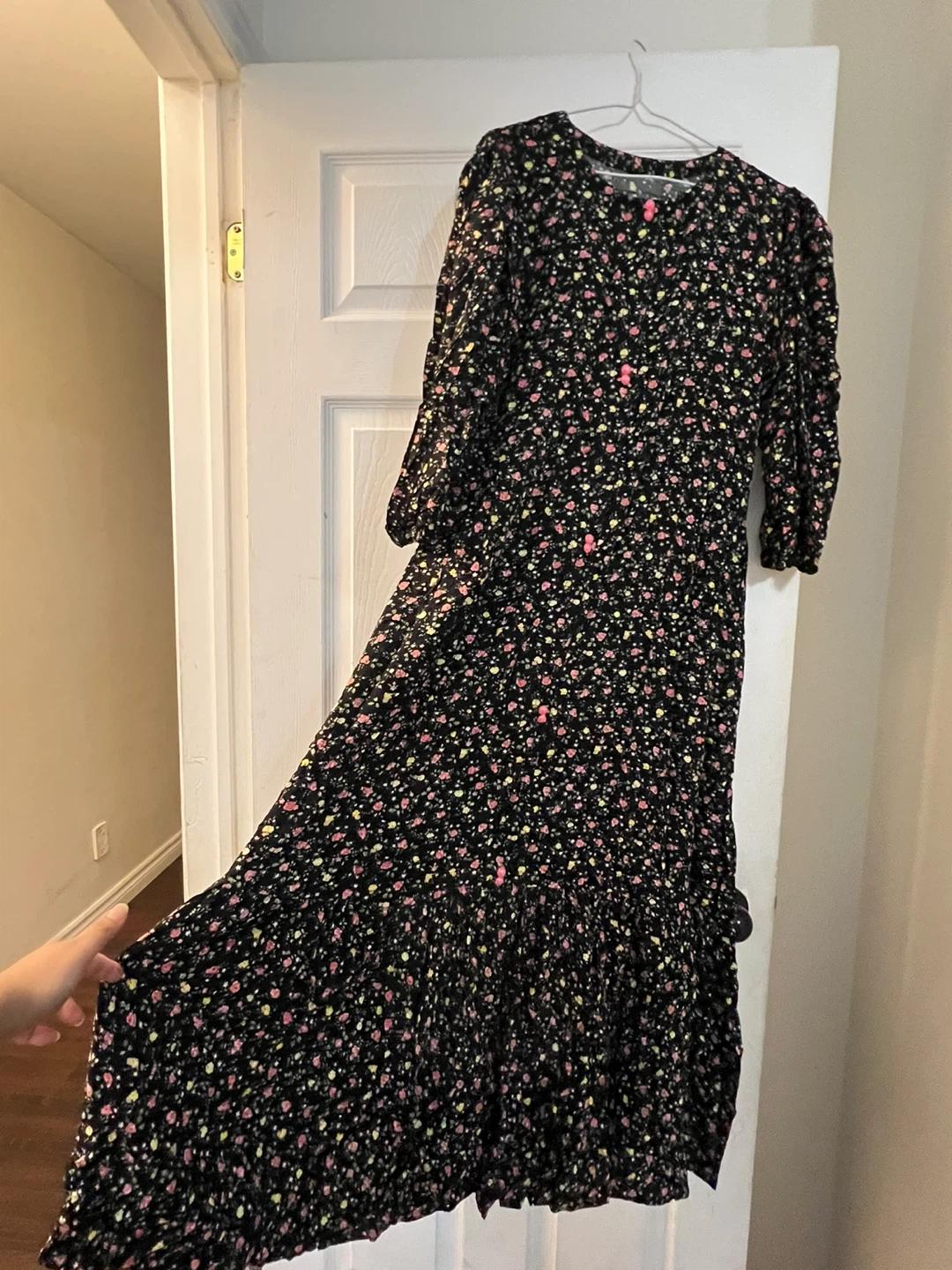 Floral Print Midi Dress