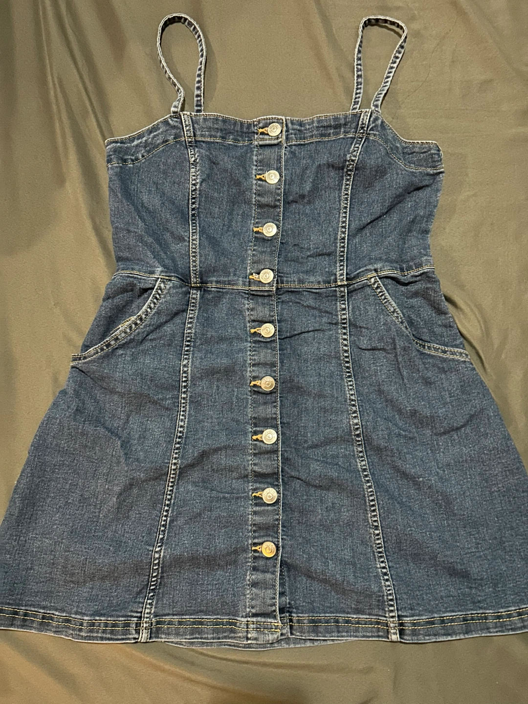 🏆 H&M Divided Denim Dress - Size M