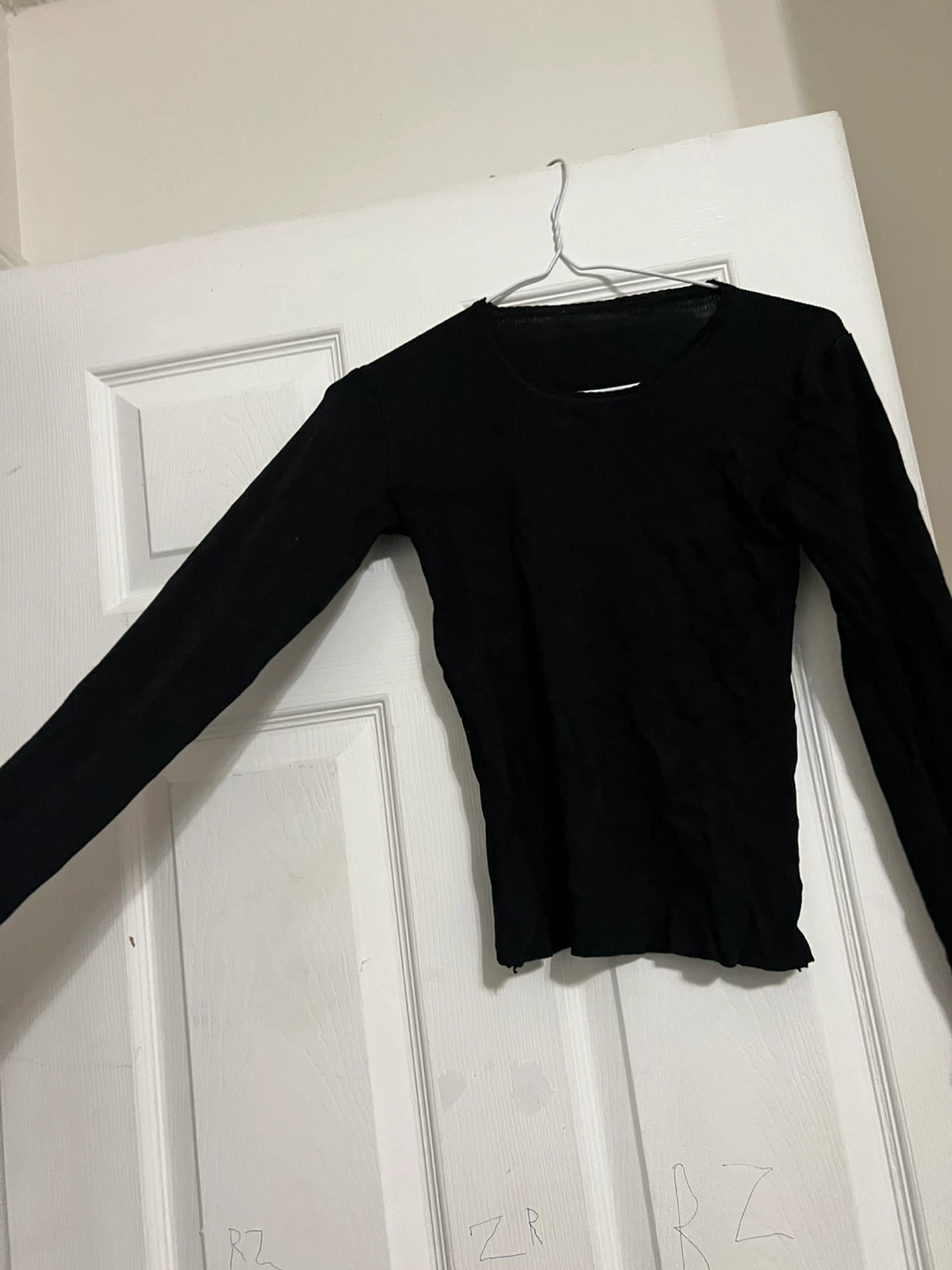 Black Long Sleeve Top - photo 2