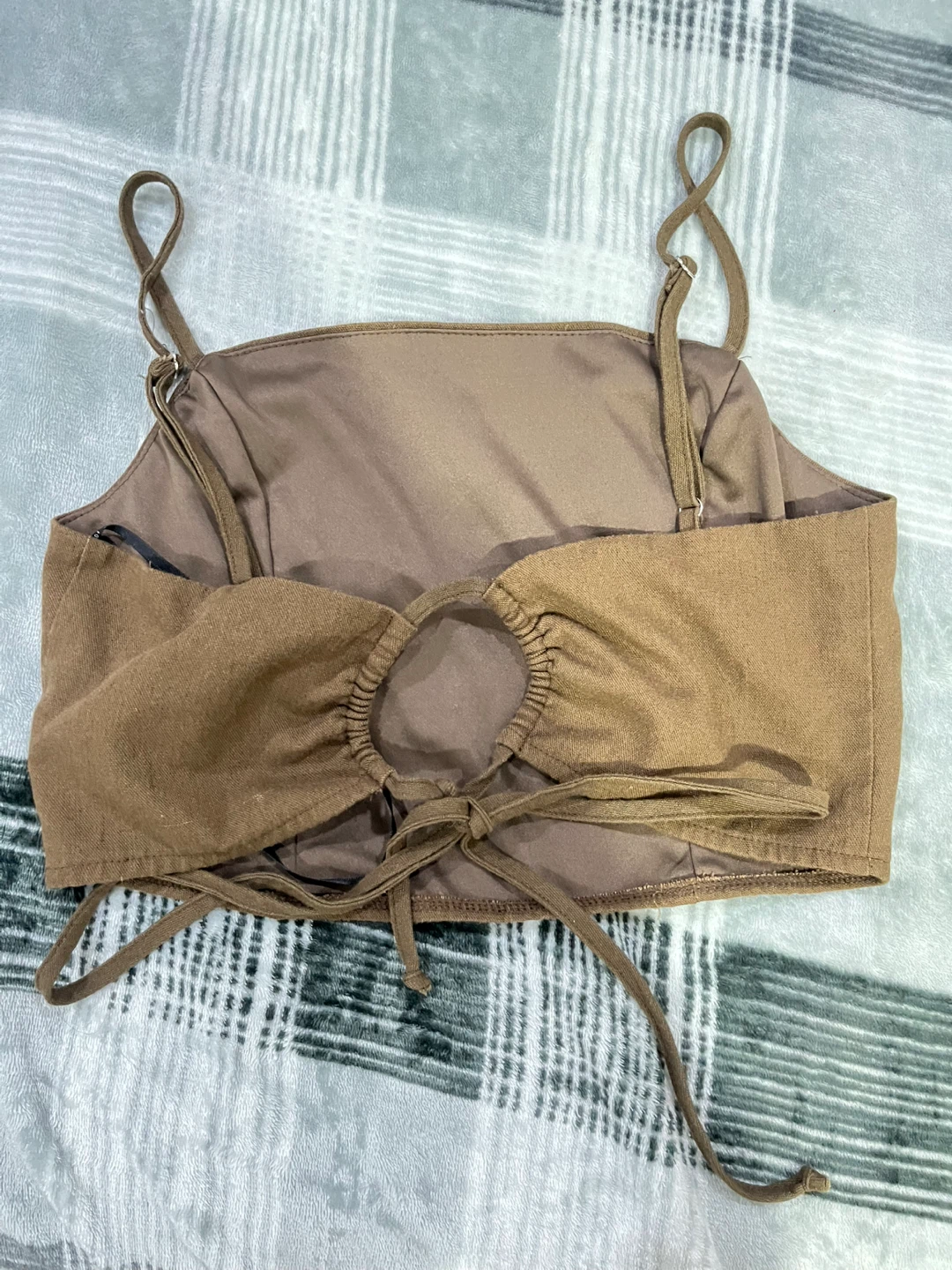 Brown Crop Top - photo 2