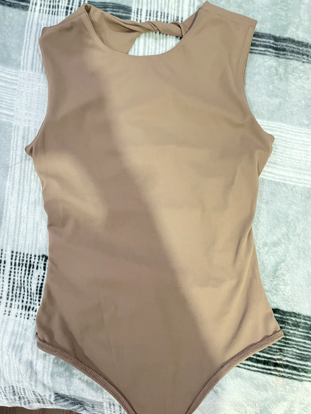 Dynamite Sleeveless Bodysuit (Nude)