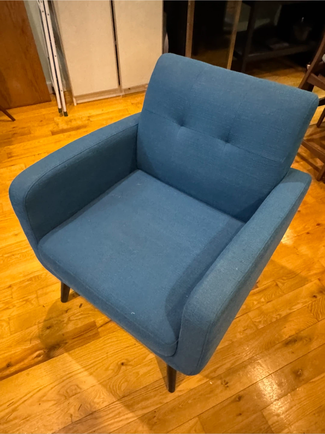 Blue Accent Chair - photo 2