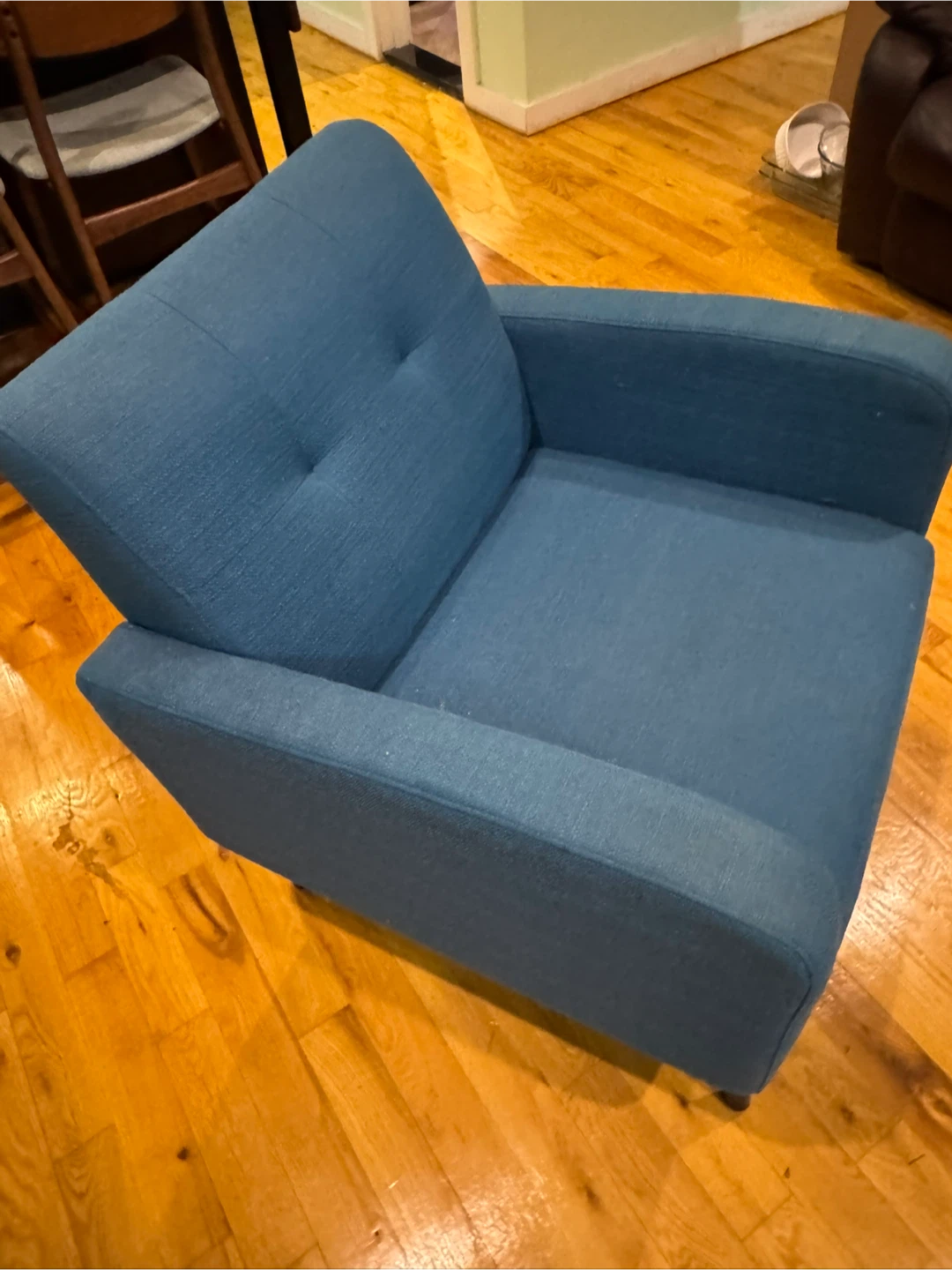 Blue Accent Chair - photo 3