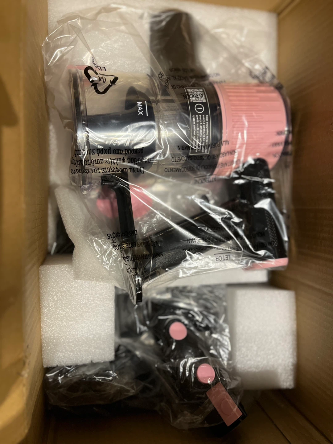 Pink Cordless Vacuum Cleaner - New in Box! - photo 3
