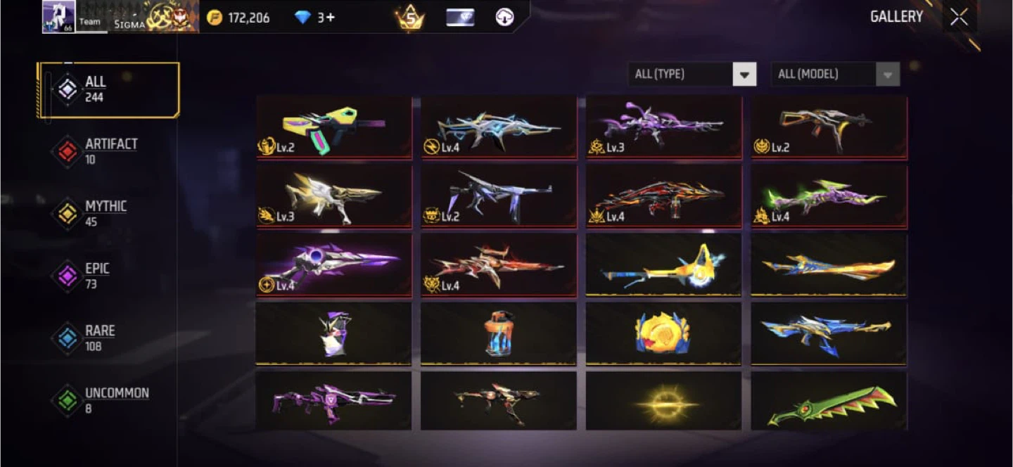 Free fire id for sale - photo 2