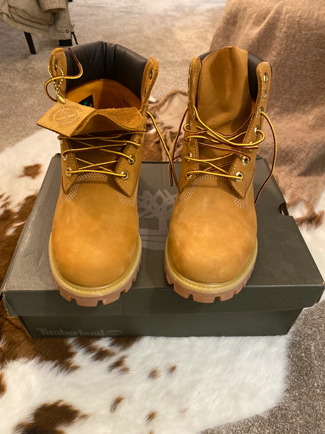 Timberland 6" Premium Waterproof Boots - Size 8