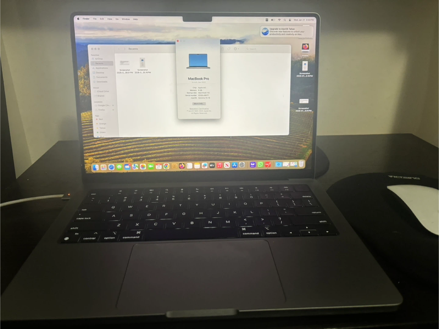 Apple MacBook Pro 14-inch M3 Chip 8GB RAM