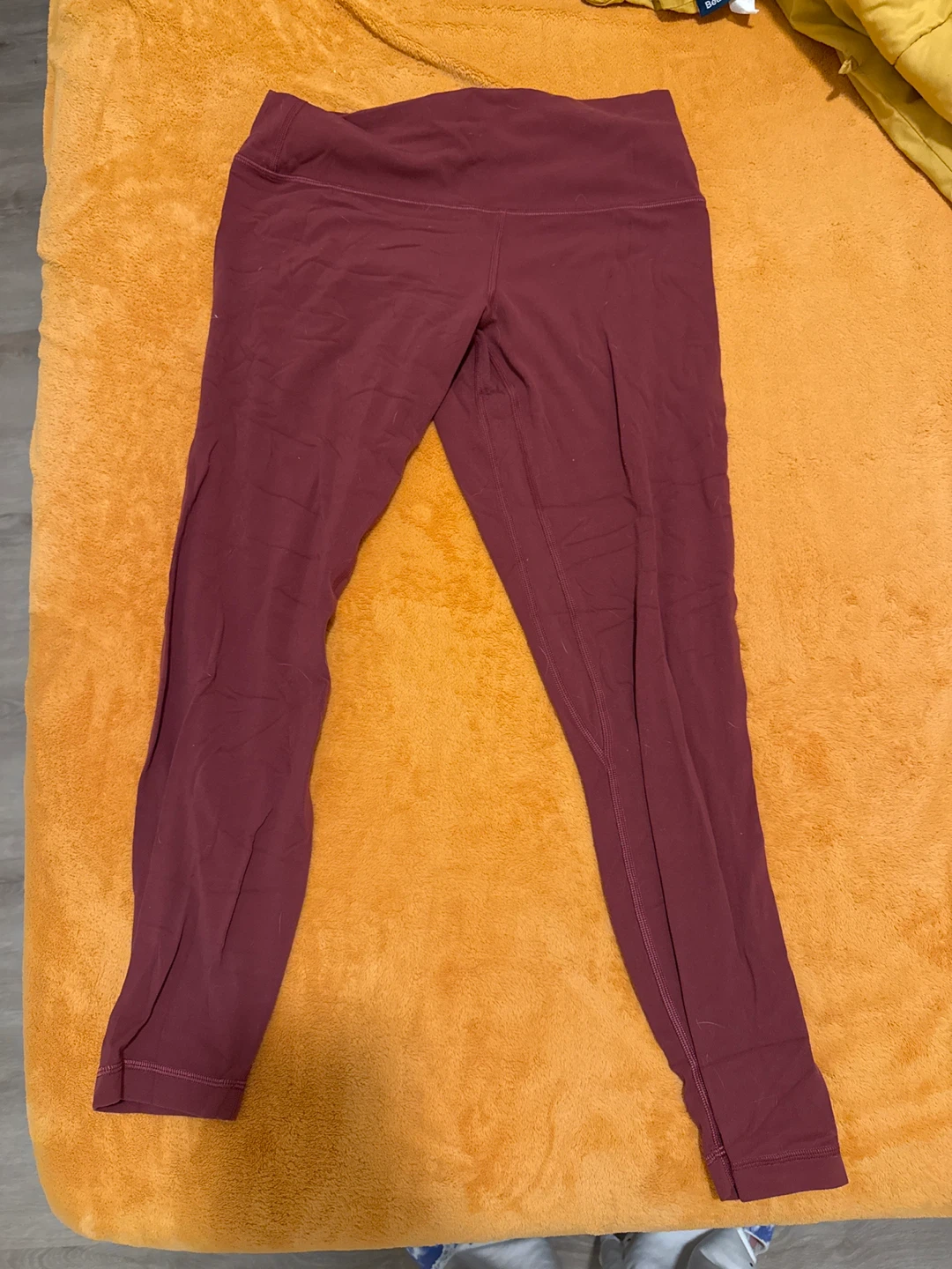 Lululemon Burgundy Aligned Leggings SZ6 - photo 2