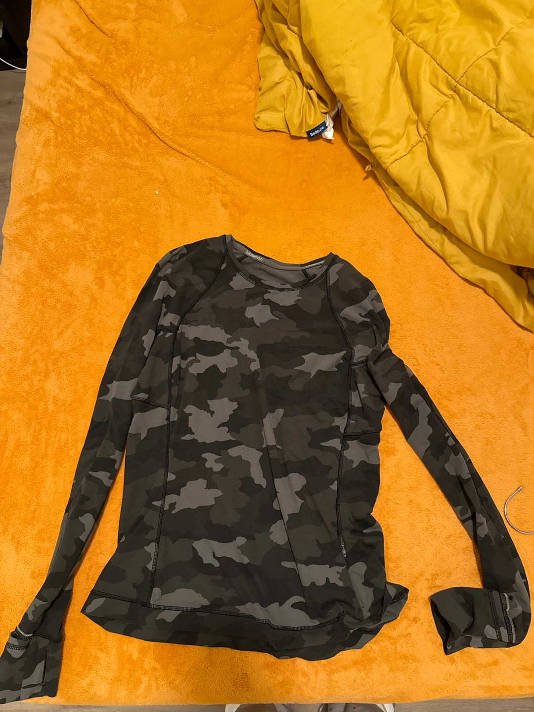 Lululemon Camo Aligned Long Sleeve Top SZ8